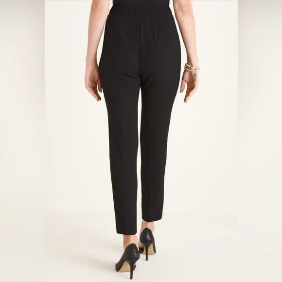 Chico's Size 0 TALL (Standard size 4T) Tapered Ankle Pants - Picture 7 of 7